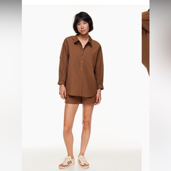 Aritzia Wilfred Free Relaxed Button Down Shirt - Picture 4 of 12